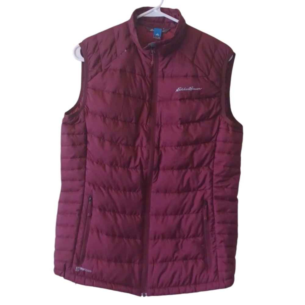 Eddie Bauer goose down vest womens medium tall